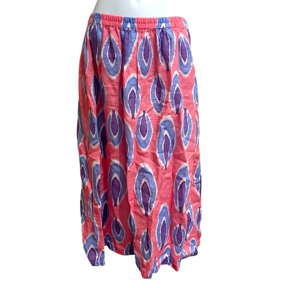 Nimo with Love Ikat Pink Skirt Size Medium - Picture 1 of 5